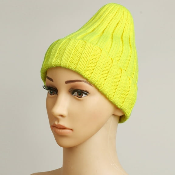 Holzkary Winter Hats for Men Women Fleece Lined Beanie Warm Cuffed Soft Knit Outdoor Skull Cap Winter Hats for Men Women Soft Warm Knit Hat Ski Stocking Cuffed Cap E One Size