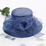 Holzkary Women's Organza Church Kentucky Hat Fascinato Wedding Cocktail ...