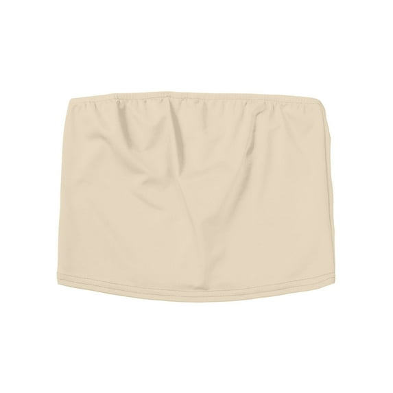 Holzkary Women's Tube Tops Strapless Crop Tops Basic Backless Sleeveless Bandeau Going Out Cute 2025 Summer Outfits Chest Wrapped Solid Color Multi Color Strapless Off Shoulder Short Tight Top B M