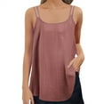 thumbnail image 1 of Holzkary Womens Tank Tops Eyelet Embroidery Sleeveless Camisole Summer Clothes Scoop Neck Flowy Shirts Summer Tank Tops Embroidery Sleeveless Loose Fit Neck Blouse Cute for Womens Trendy Red M, 1 of 5