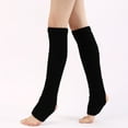 thumbnail image 1 of Holzkary Yoga Socks for Women Girls Workout Socks Toeless Training Dance Leg Warmers,Knit Leg Warmers for Women,For Yoga,Running,Hiking & Sports Long Leg Warmer Womens Men 80S Ribbed Knit Dance Sport, 1 of 6