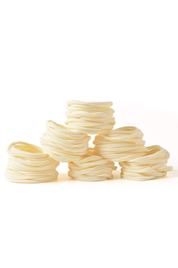 100 PCS Baby Nylon Headbands Hairbands Hair Bow Elastics for Baby Girls Newborn Infant Toddlers Kids DIY (Beige)