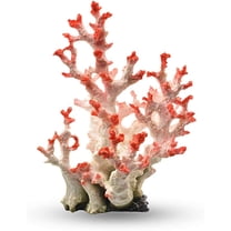 Holzlrgus 1Pc of Polyresin Coral Fish Tank Aquarium Decoration, Coral Ornaments, Aquarium Coral Decor 8" x 7" x 11"