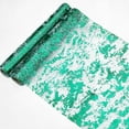 thumbnail image 1 of Holzlrgus 2 Pieces Green Christmas Table Runner, Sequin Glitter Metallic Green Thin Mesh Table Runner Roll 11"x108", Green Spring Holiday St Patricks Day Party Table Home Decorations, 1 of 7
