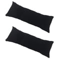 thumbnail image 1 of Holzlrgus 2 Pieces Long Watch Display Pillow Velvet Watch Pillow Bracelet Jewelry Displays Pillow Bracelet Pillows Jewelry Displays Flannel Holder Cushions, Black, 1 of 3