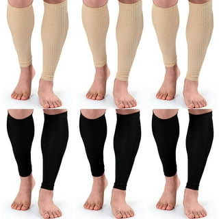 Calf Compression Sleeves For Men And Women - Leg Compression Sleeve -  Footless Compression Socks for Runners, Shin