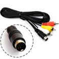 thumbnail image 1 of Holzlrgus 6FT Audio Video AV Wire Cable 9Pin to RCA Connection Cord Compatible for Sega Genesis 2 3 & Mega Drive 2 3, 1 of 5