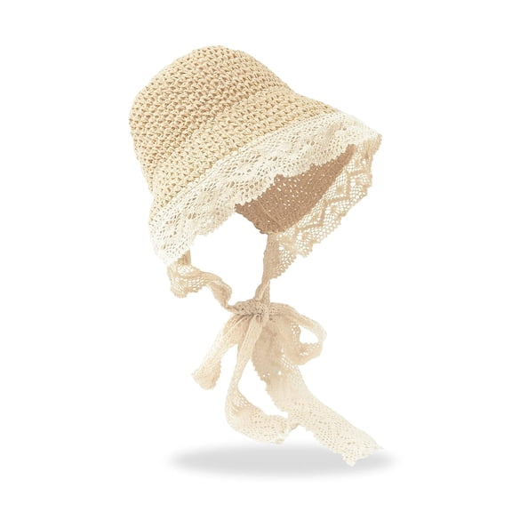 Holzlrgus Baby Toddler Girls Straw Sun Hat Summer Beach Hat
