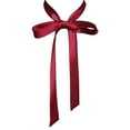 thumbnail image 1 of Holzlrgus Bow Tie for Women, Satin Ribbon Girls Self-tie Bowtie for Uniform, School, Wedding, Cosplay, T-shirt Accessory, 1 of 7