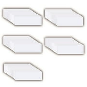 Holzlrgus Dry Erase Magnetic Labels 1x3,Pack of 60,Write On Magnets Sticker,Real Waterproof/Reusable for Classroom&Office&Cabinet&whiteboard&Fridge&More White