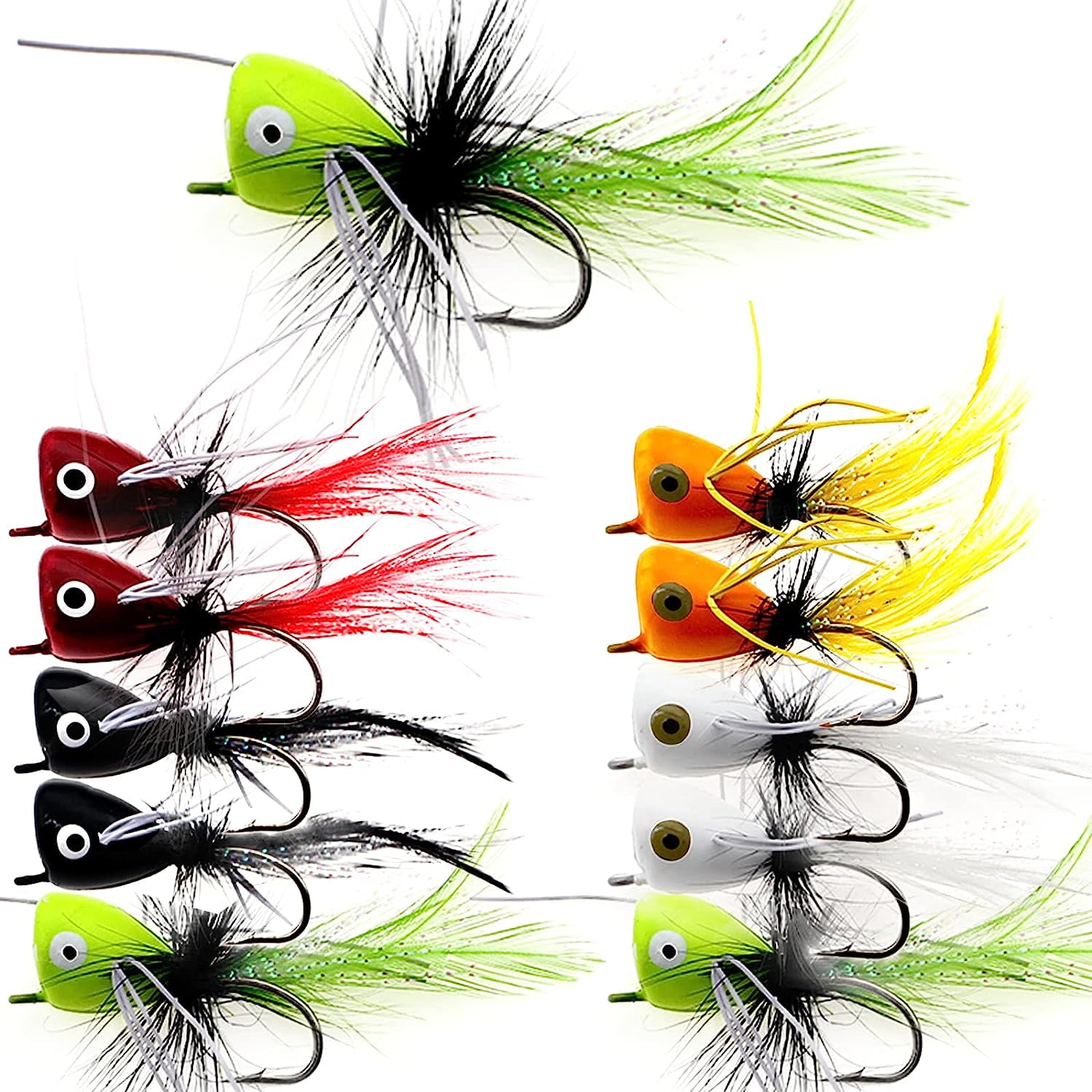 Holzlrgus Fly Fishing Poppers Dry Flies Lures Fly Fishing Tying Tools