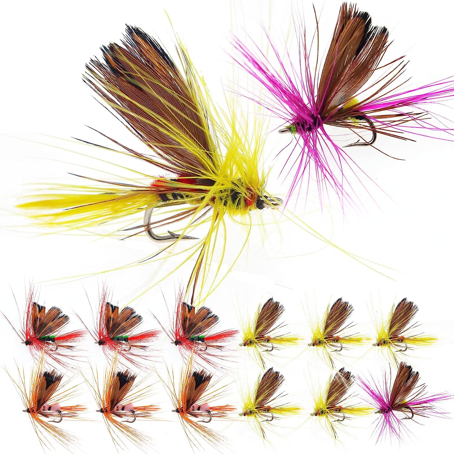 Holzlrgus Fly Fishing Poppers Dry Flies Lures Fly Fishing Tying Tools