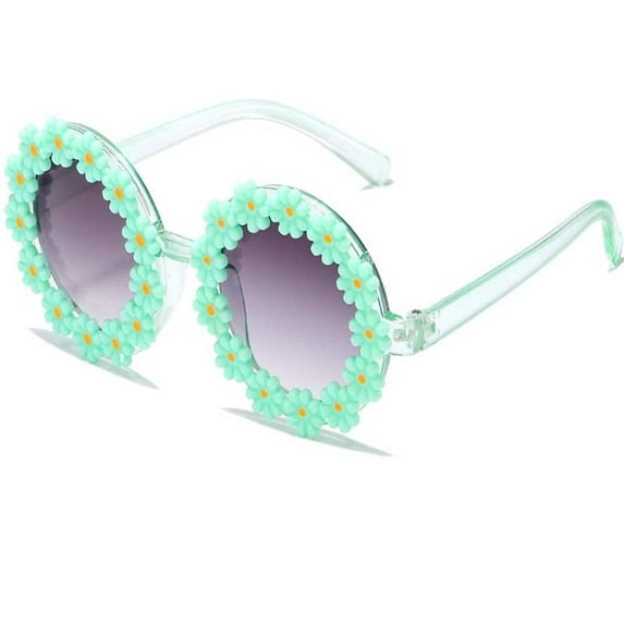 Holzlrgus Girl Sunglasses Flower Shaped Cute Glasses UV400 Protection for Toddler Girls Boys