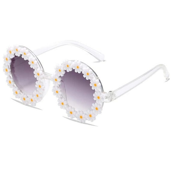 Holzlrgus Girl Sunglasses Flower Shaped Cute Glasses UV400 Protection for Toddler Girls Boys