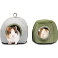thumbnail image 1 of Holzlrgus Guinea Pig Bed 2 Pack - Washable Guinea Pig Cage Accessories Small Animal Bed Hideout for Guinea Pig, Chinchilla, Hamsters, Hedgehog, 1 of 7