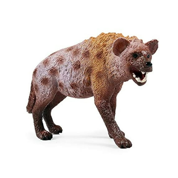 Holzlrgus Hyena Figurine Realistic Plastic Hyena Wild Animals Figurine for Collection Science Educational Prop