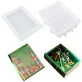 thumbnail image 1 of Holzlrgus Resin Box Molds Storage Silicone Molds Trinket Box Epoxy Molds with Book Design DIY Casting Molds for Jewelry Gift Box, Candy Container, Tarot Cards, Makeup (Book Box Mold), 1 of 7