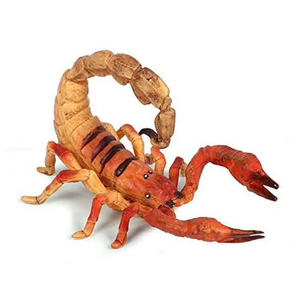 Holzlrgus Scorpion Figurine - Realistic Plastic Scorpion Arthropod Figurine for Collection
