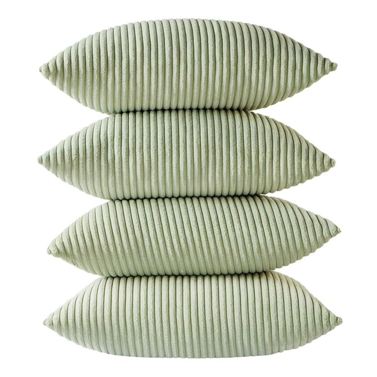 Set Of 4 White Textured Pillow Covers Set Of 4 White Textured Pillow Covers