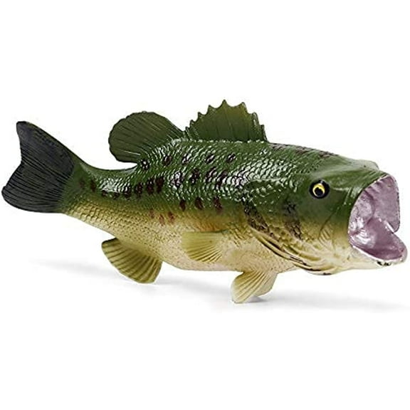Holzlrgus Simulated Sea Life Animals Figurines Realistic Plastic Ocean Animals Model for Collection Birthday Gift (Green Weever)