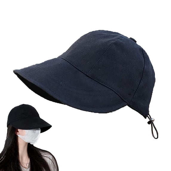 Holzlrgus UV Protection Hat Without Makeup, UV Sun Protective Convertible Beach Visor Hat, Sun Visor Hat for Women