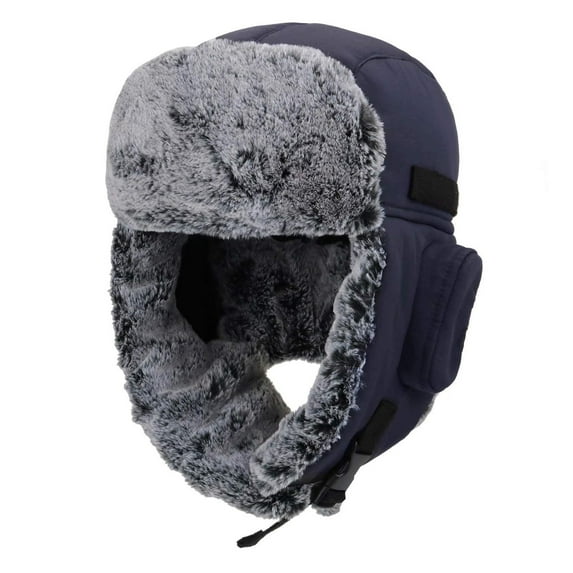 Holzlrgus Warm Trapper Hat for Men Winter Russian Hats Ushanka Hunting Hat
