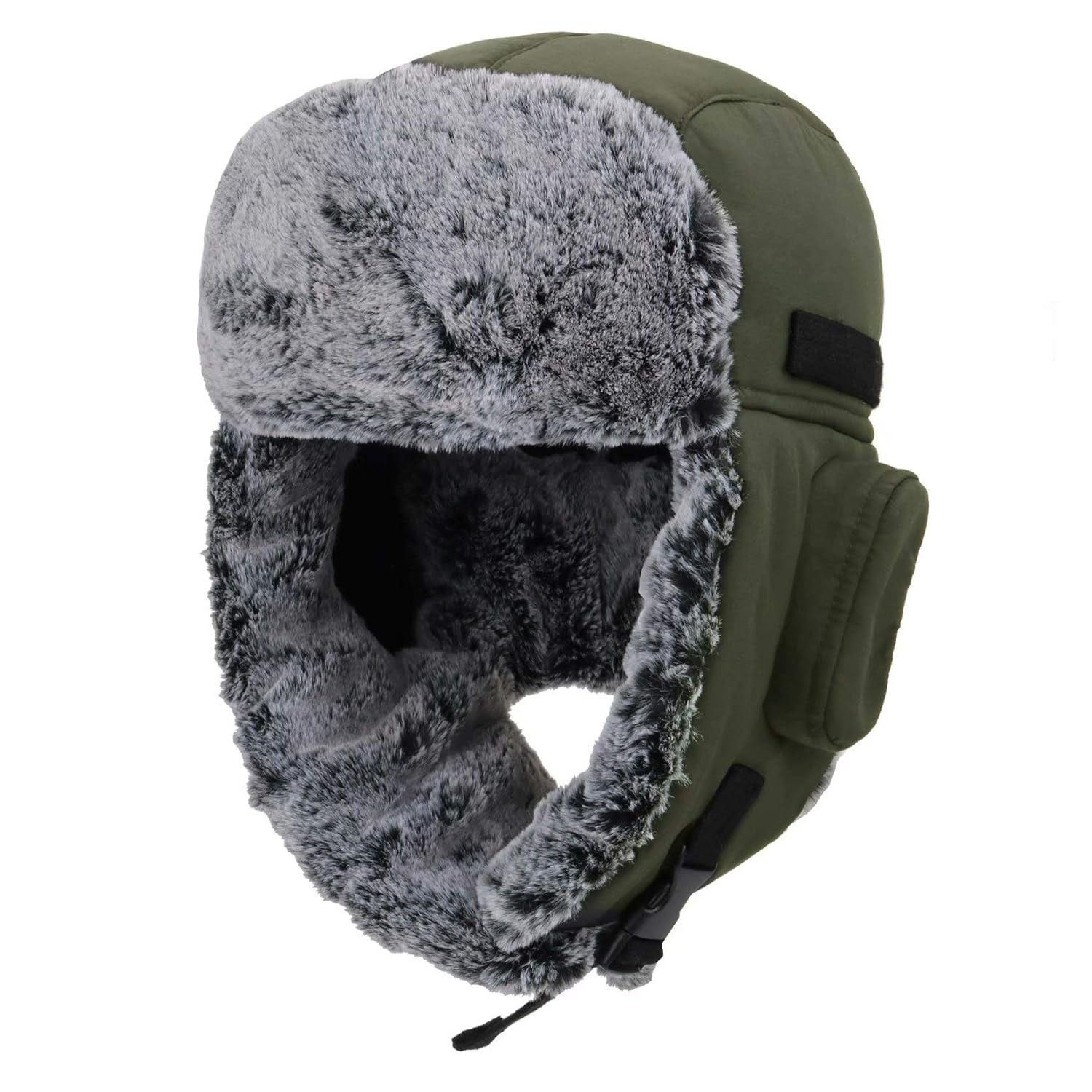 Holzlrgus Warm Trapper Hat for Men Winter Russian Hats Ushanka Hunting Hat