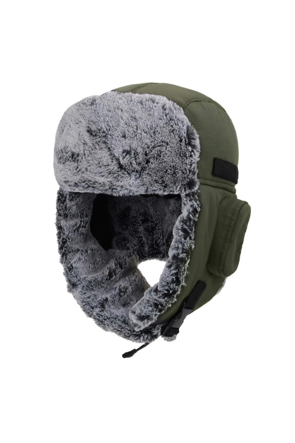 Warm Trapper Hat for Men Winter Russian Hats Ushanka Hunting Hat