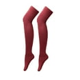 thumbnail image 1 of Holzlrgus Women Long Thigh High Socks Cotton Opaque Thick Warm Over the Knee Socks Tall Boot Socks Leg Warmers, 1 of 6