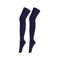 thumbnail image 1 of Holzlrgus Women Long Thigh High Socks Cotton Opaque Thick Warm Over the Knee Socks Tall Boot Socks Leg Warmers, 1 of 5