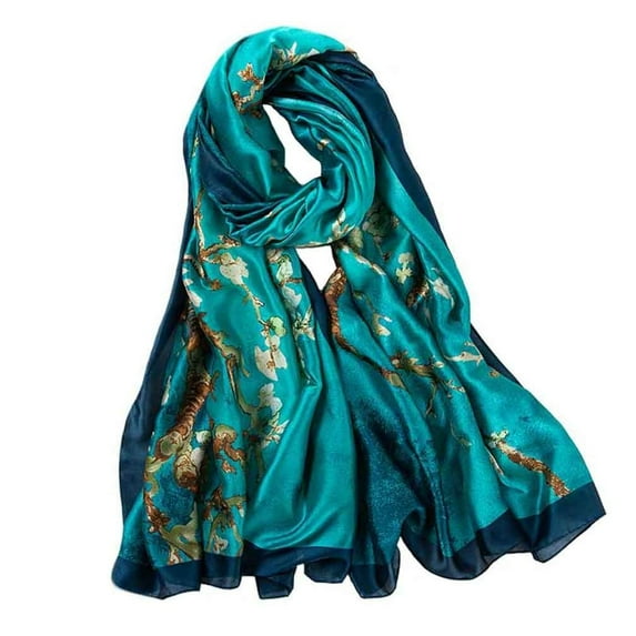 Holzlrgus Women's Scarf Fashion Pattern Long Lightweight Sunscreen Shawls Scarves