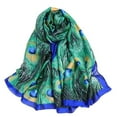 thumbnail image 1 of Holzlrgus Women's Scarf Fashion Pattern Long Lightweight Sunscreen Shawls Scarves, 1 of 4