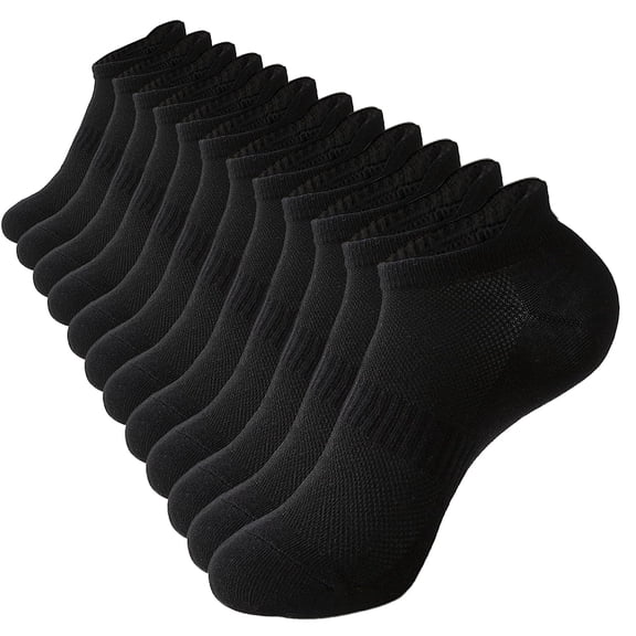 Holzlrgus Womens Ankle Socks Athletic Running Low Cut Socks With Tab 6 Pairs
