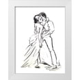 thumbnail image 1 of Holzner, Renate 12x14 White Modern Wood Framed Museum Art Print Titled - Romeo And Juliette, 1 of 4