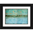 thumbnail image 1 of Holzner, Renate 24x17 Black Ornate Wood Framed with Double Matting Museum Art Print Titled - Golden Horizon, 1 of 4