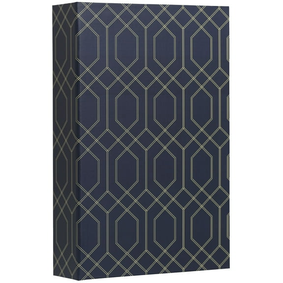 Hom Essence 3 Ring Blue Geo Photo Album, 1 Each