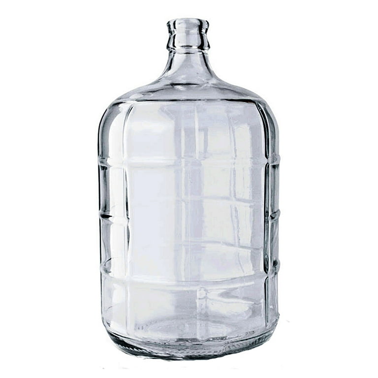 HomArt Gallon Clear Glass Water Jug, Classic Industrial Carboy