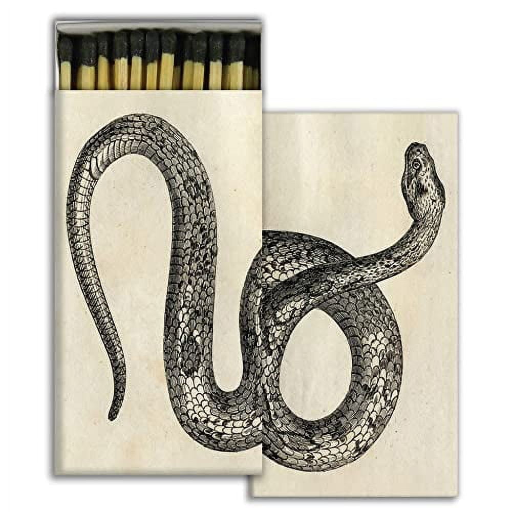 Snake Design Decorative Safety Matches Set