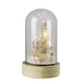 thumbnail image 1 of HomArt Small Christmas Tree and Reindeer Snowglobe, 6-inch Height, Glass and Wood, 1 of 1