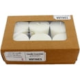 thumbnail image 1 of HomArt Unscented Votive Wax Candles, Ivory, 6-Pack, 1 of 2