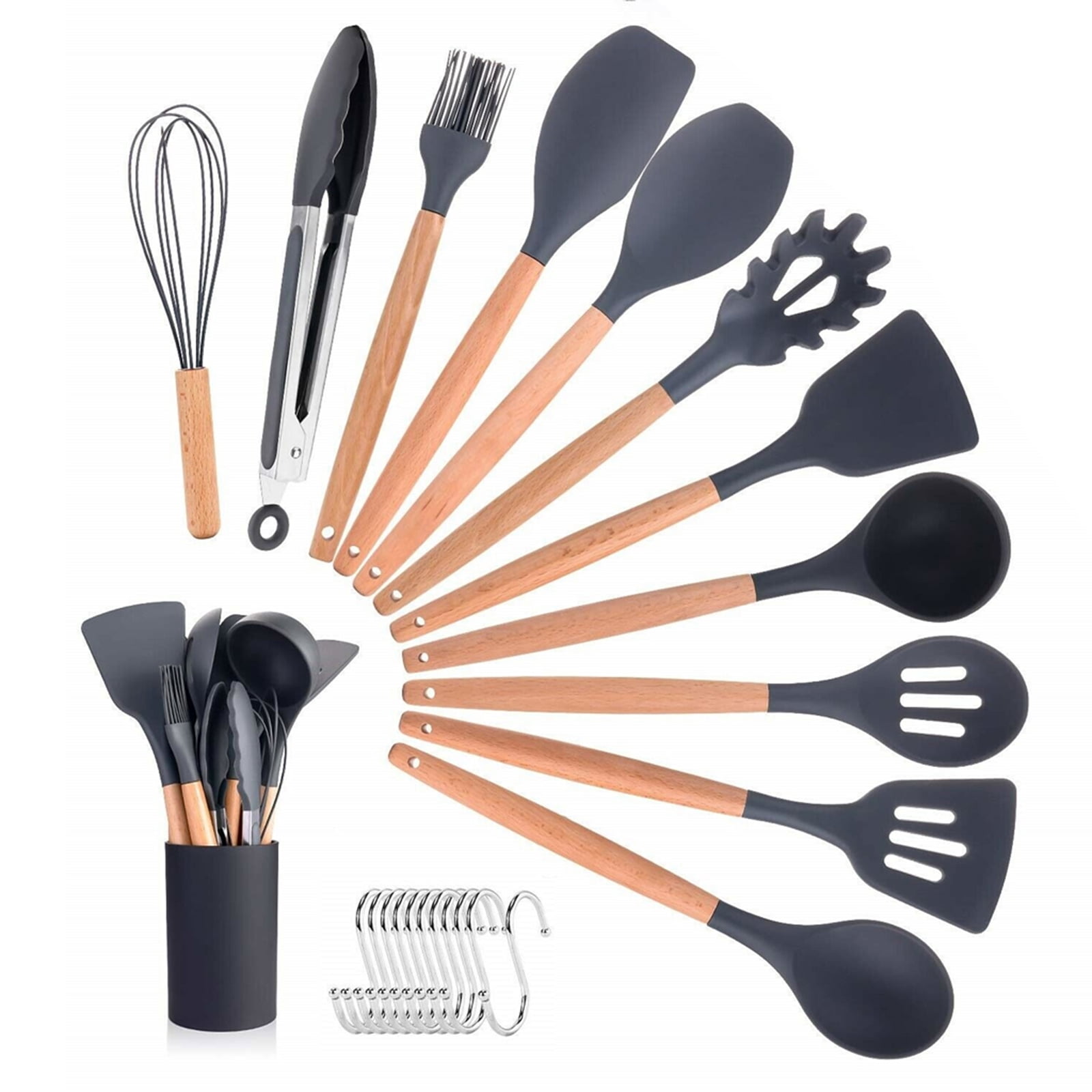 https://i5.walmartimages.com/seo/HomChum-12-Piece-Silicone-and-Stainless-Steel-Kitchen-Cooking-Serving-Utensil-Set-with-10-Pcs-Hooks-Gift-Black_c7cd0d47-0eca-41d8-b02a-119c2aaefccb.20f45524d48f9f5ea3a5547c68309336.jpeg