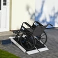 thumbnail image 1 of HOMCOM 2' Portable Wheelchair Ramp for Home, Threshold Handicap Ramp, 1 of 8