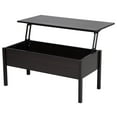 thumbnail image 1 of HomCom 39" Modern Lift Top Coffee Table Desk with Storage, 1 of 9