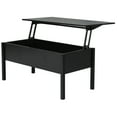 thumbnail image 1 of HomCom 39" Modern Lift Top Coffee Table Desk with Storage, 1 of 9