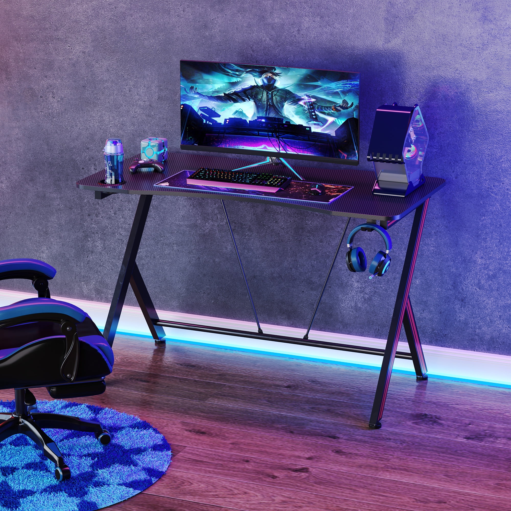 HomCom 42 in Gaming Computer Desk Workstation with Philippines | Ubuy