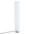 thumbnail image 1 of HomCom 48" Modern Free Standing Rectangle Floor Lamp With Linen Shade - White, 1 of 9