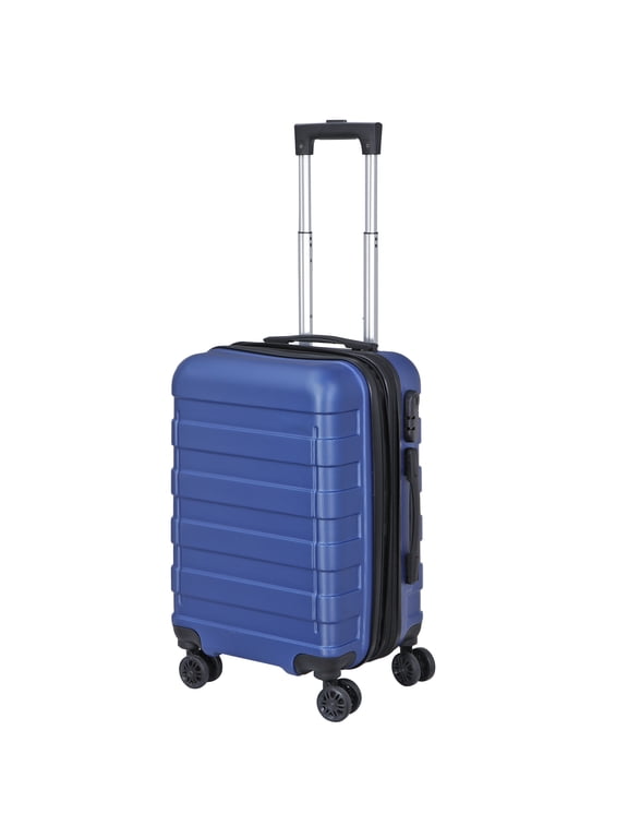 22-inch Carry on Luggage Hardside Expandable Travel Suitcase Spinner TSA Lock Blue