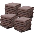 thumbnail image 1 of HomGarden 24 Pack Textile Moving Packing Blankets 54 x 72 Inches (21 lb/dz), Shipping Furniture Pads, Short Term Moves & Storage, Brown, 1 of 8