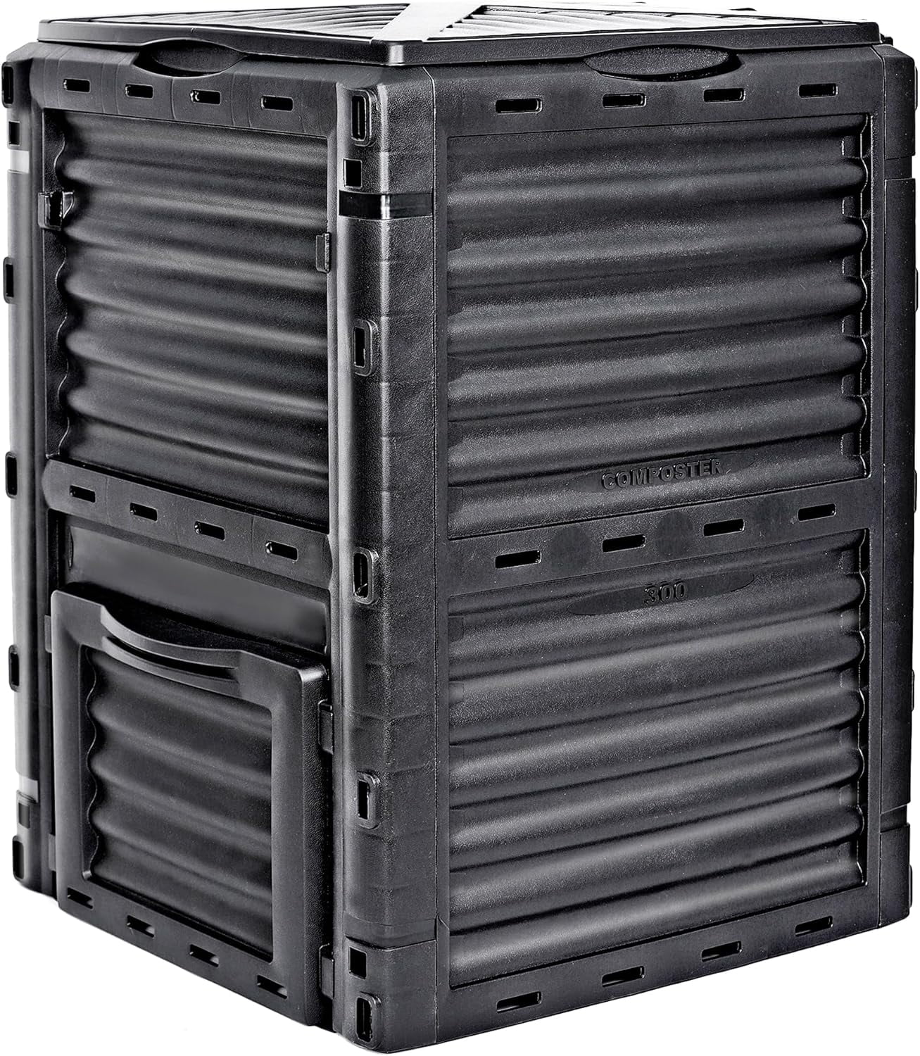 HomGarden 80 Gallon (300 L) Compost Bin from BPA Free Material, Easy
