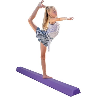 HomGarden Gymnastics Training Balance Beam,Long Folding Foam Balance Bar,Children Gymnastic Balance Beam for Balance Exercise